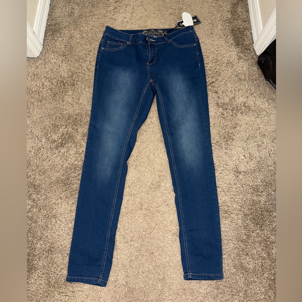 Wax Jean Blue Skinny Jeans Modern Fit